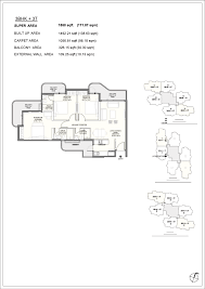 3 BHK Floor Plan